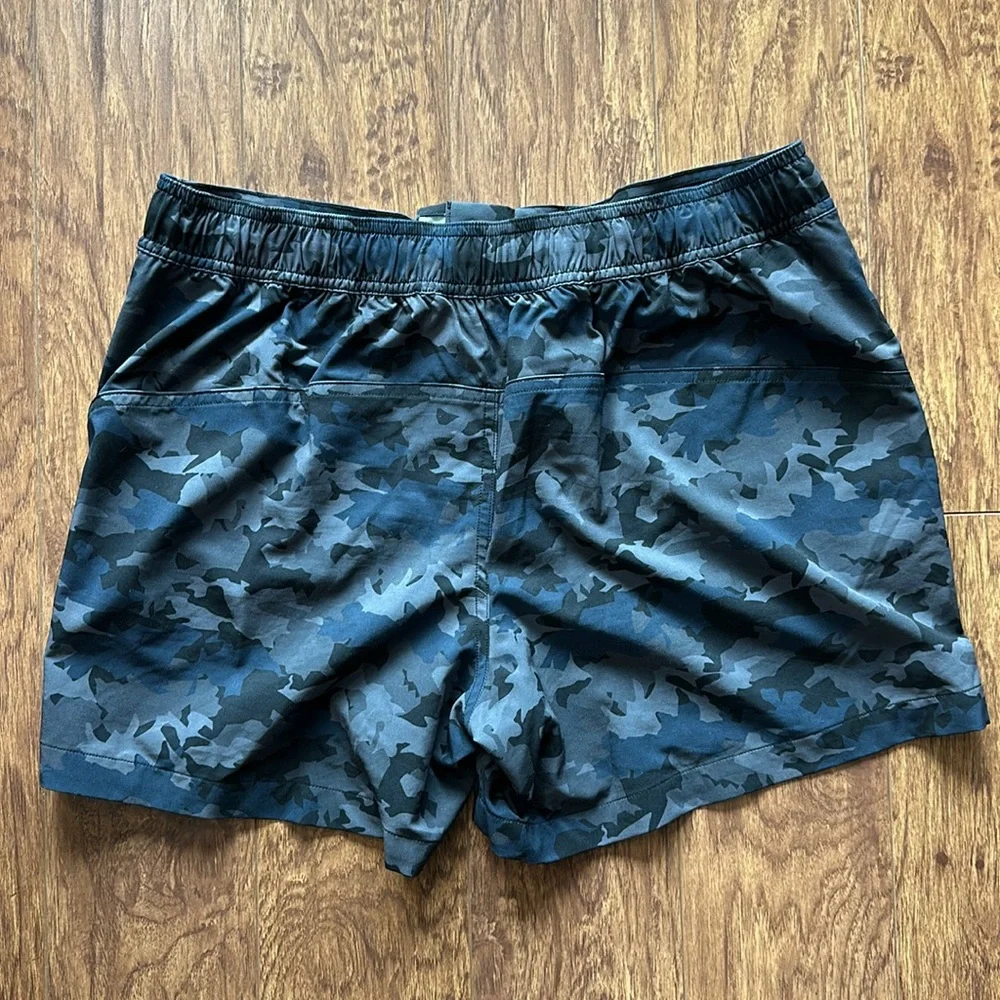 HUMANKIND Boardshort 5” in Black Camo, Size Large, swim bottoms, gym shorts - Picture 8 of 10